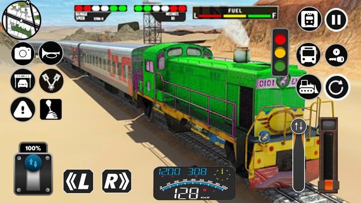 Indian Train Racing Games Скриншот 4