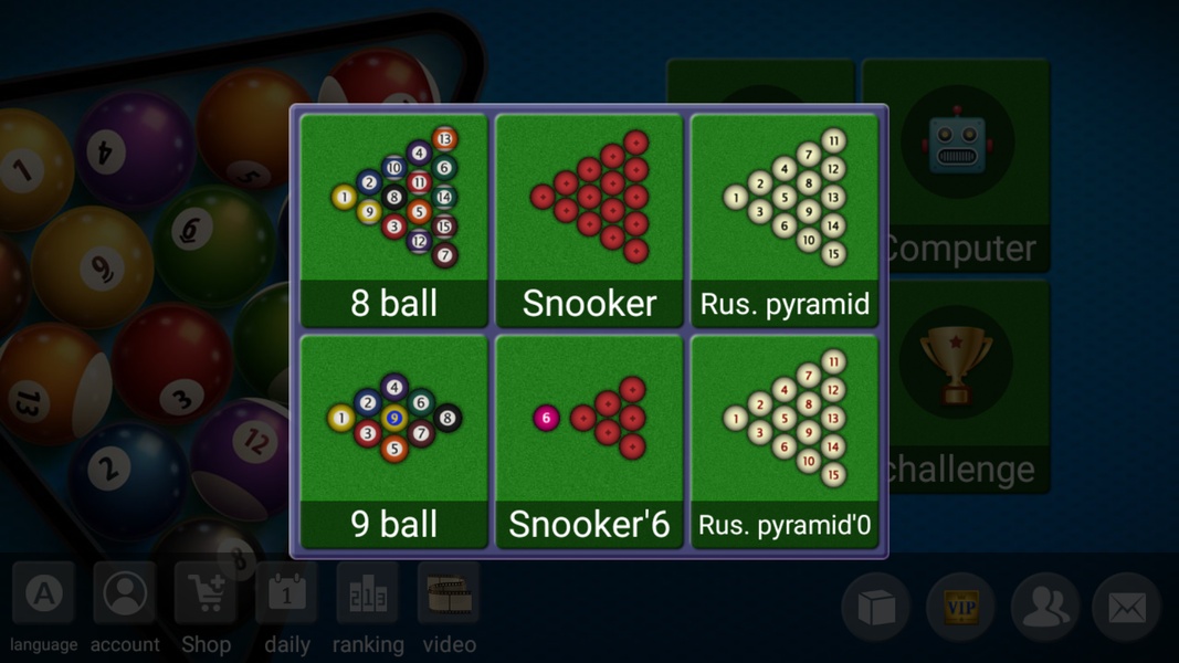 Hi! Billiards Screenshot 2