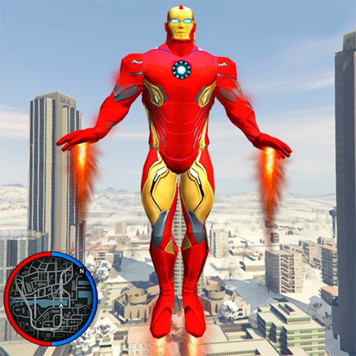 Iron Superhero War - Superhero Games