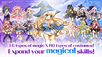 Magical Girl: Idle Pixel Hero スクリーンショット 2