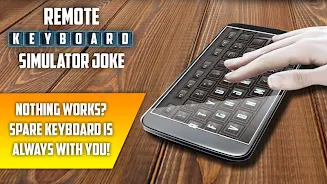 Remote Keyboard Simulator Joke Captura de pantalla 4