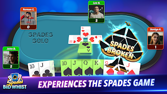 Spades: Bid Whist Classic Game Ekran Görüntüsü 3