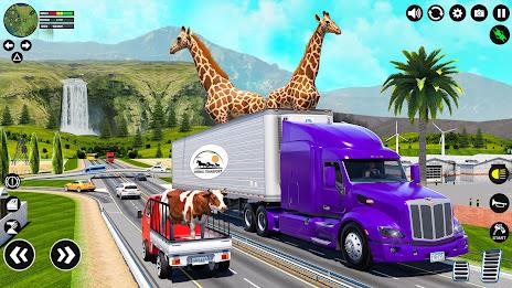 Schermata Animal Transport Truck Driving 3