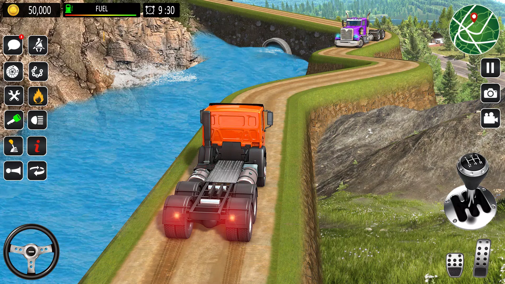 Mountain Truck Driving Games Ảnh chụp màn hình 4