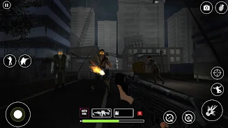 Zombie Shooting Games offline ภาพหน้าจอ 2