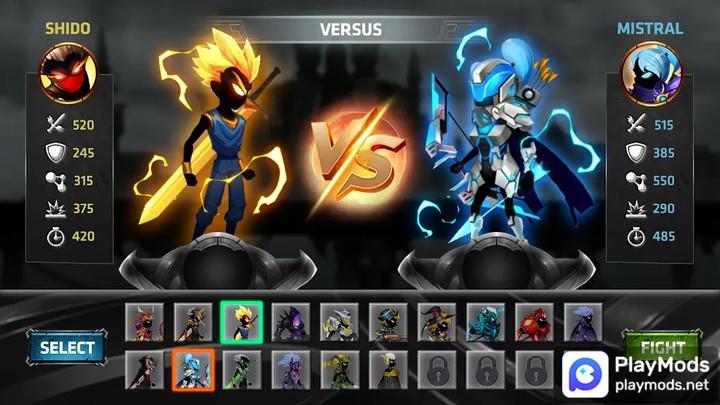 Stickman Legends: Shadow Fight Offline Sword Game ဖန်သားပြင်ဓာတ်ပုံ 2