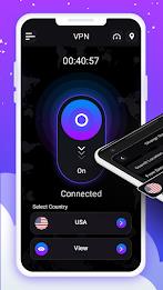 SuperFast VPN : Fast VPN Proxy Captura de tela 1