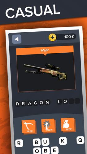 Ultimate Quiz for CS:GO Ảnh chụp màn hình 1