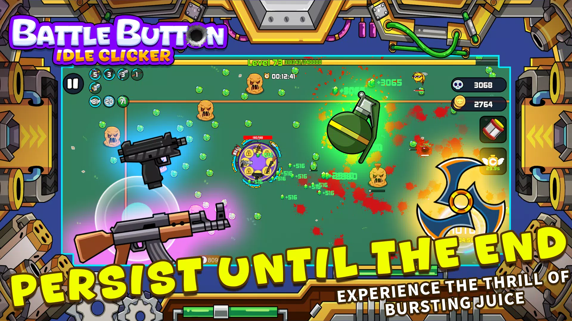Battle Button - idle clicker Captura de tela 3