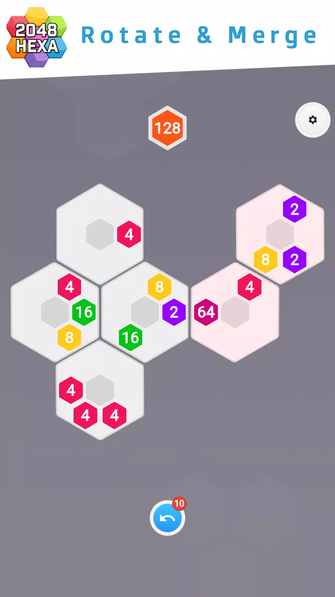 2048 Hexa ภาพหน้าจอ 1