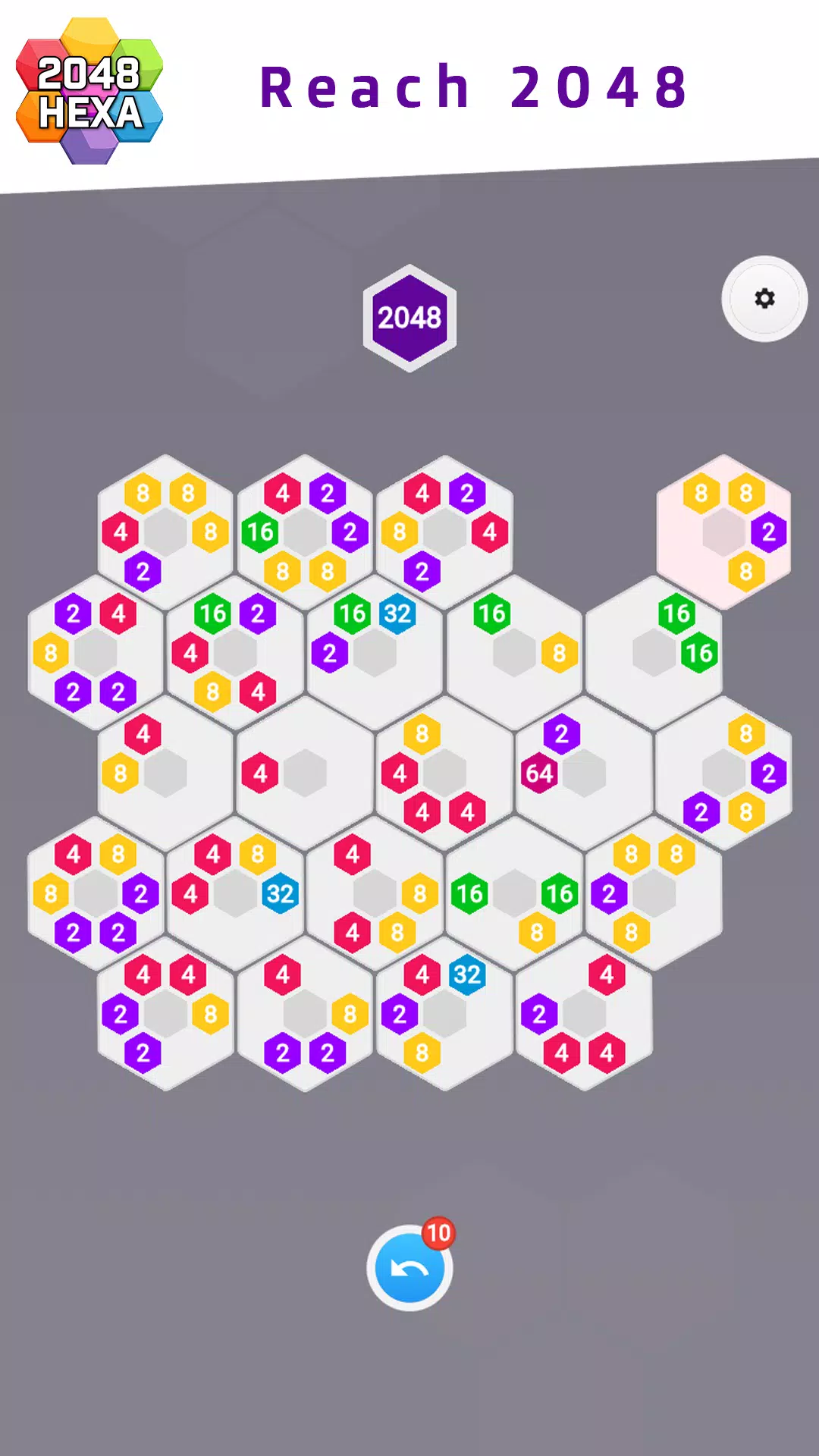 2048 Hexa স্ক্রিনশট 2