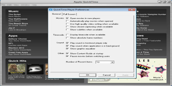 image: QuickTime Player Screenshot