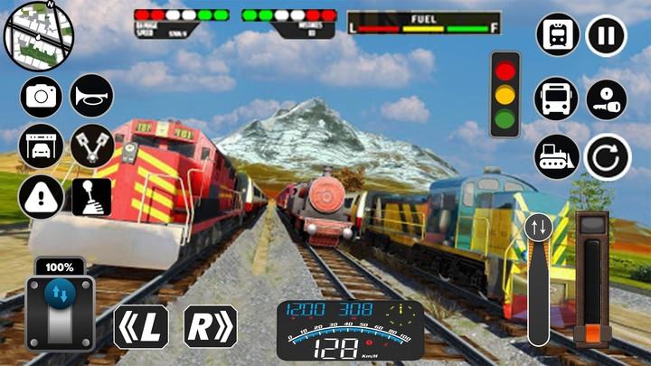 Indian Train Racing Games Скриншот 3