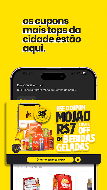 Jão Delivery de Bebidas ဖန်သားပြင်ဓာတ်ပုံ 3