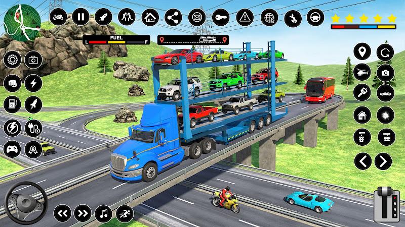 Car Transporter PRO Truck Game スクリーンショット 3