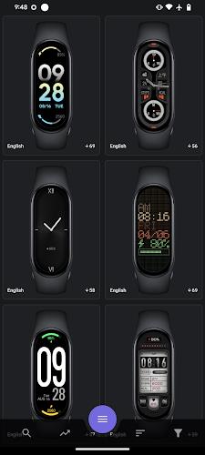 Mi Band 8 Watch Faces ภาพหน้าจอ 1