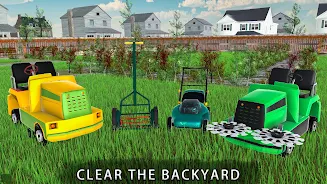 Mowing Simulator Grass Cutting 스크린샷 4