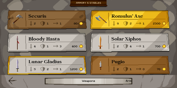 Gladiator manager Screenshot 2