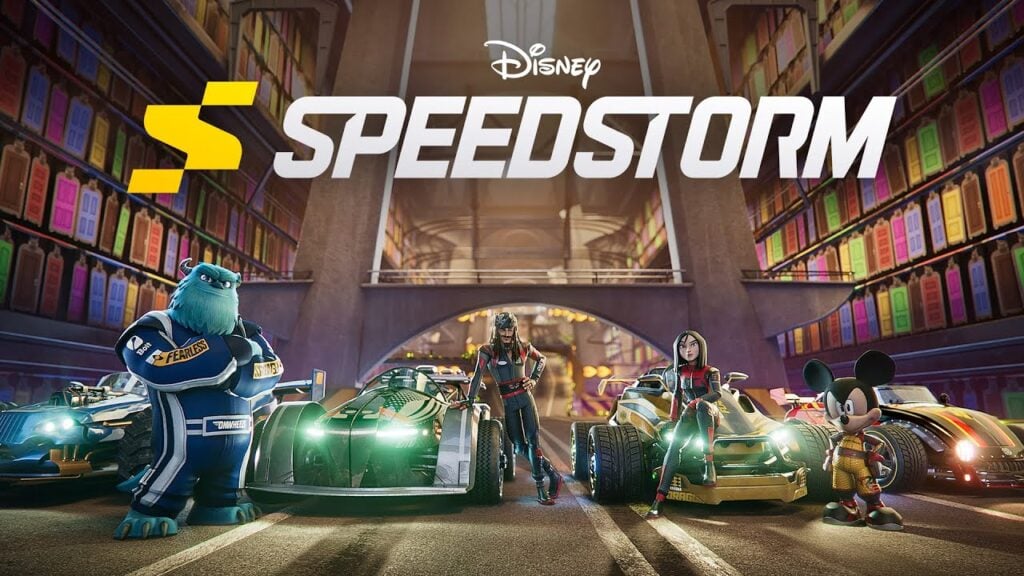 Gareggia con Disney e gli amici Pixar in Disney Speedstorm Speedstorm in uscita su cellulare questo luglio