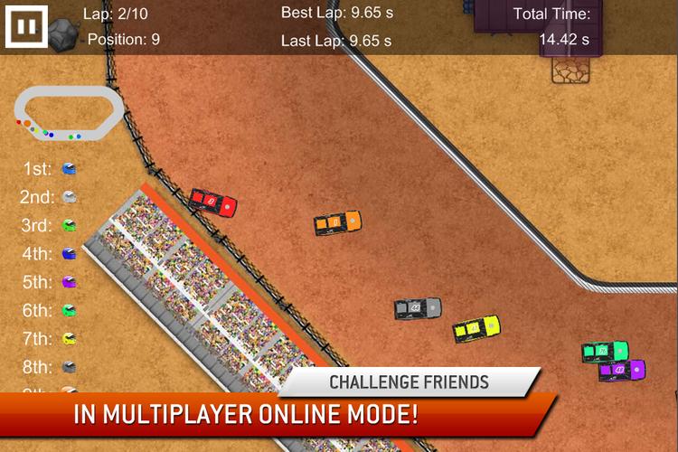 Dirt Racing Sprint Car Game 2 스크린샷 3