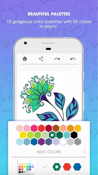 Color By Number - Paint Book Ảnh chụp màn hình 4