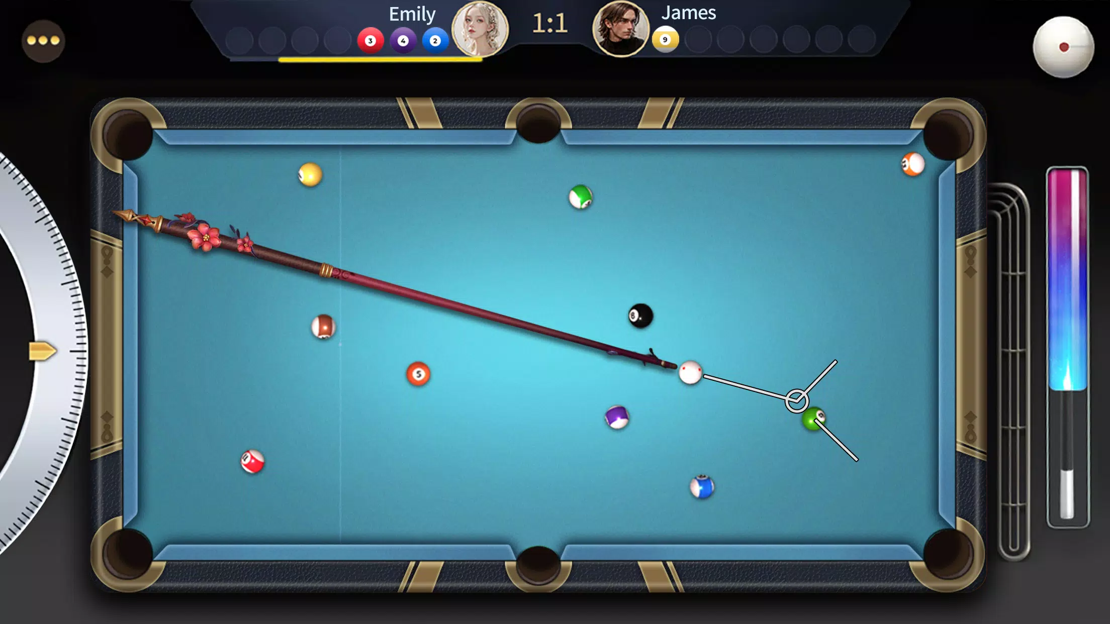 Billiards 8-Ball Pool Master 8 ဖန်သားပြင်ဓာတ်ပုံ 1