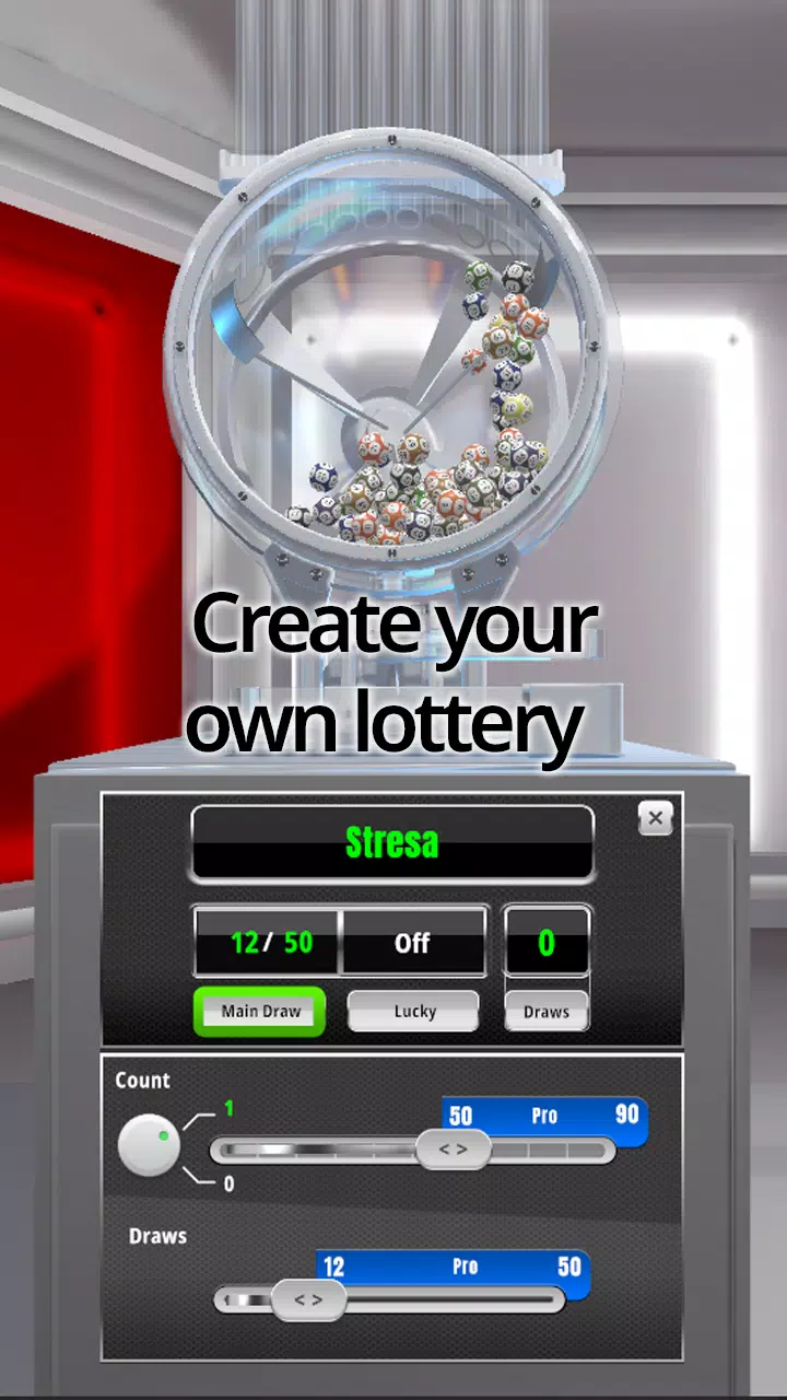 Universal Lottery Machines Скриншот 1