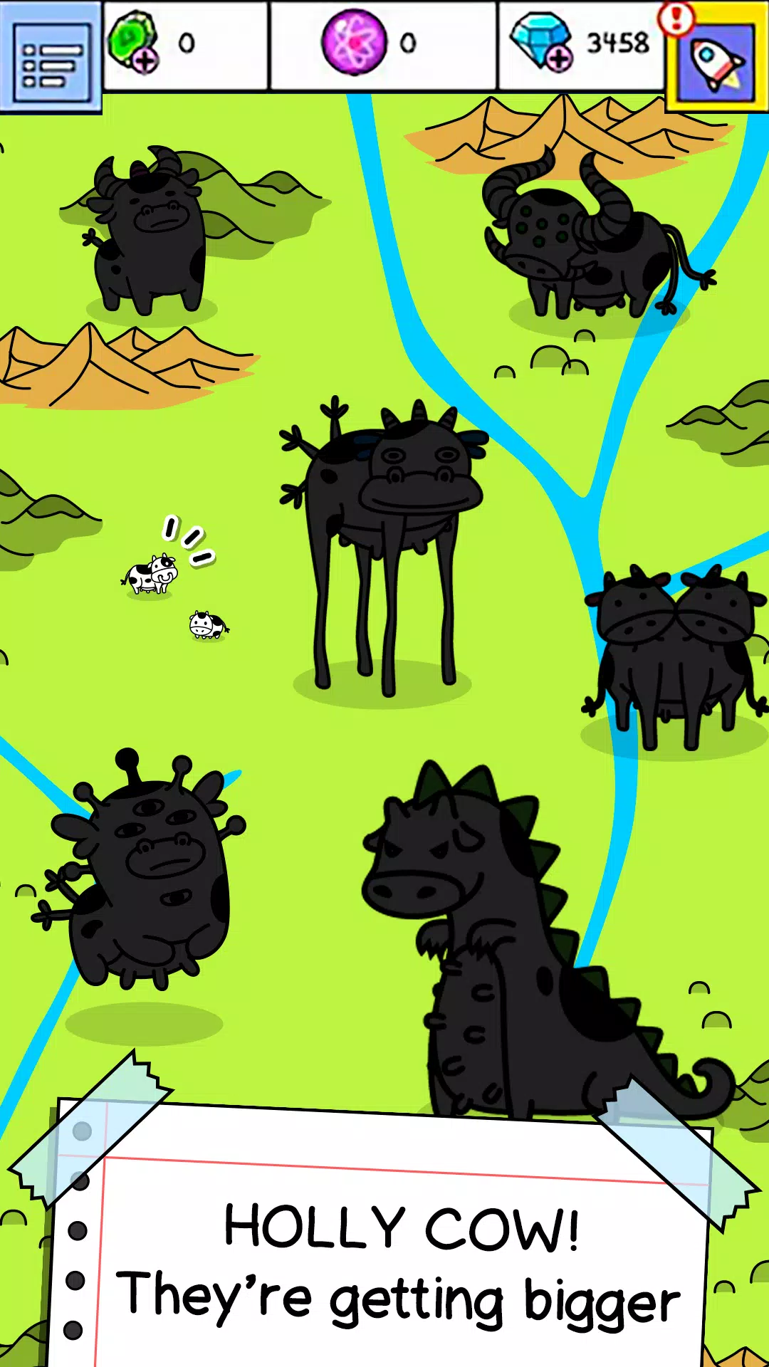 Cow Evolution: Idle Merge Game スクリーンショット 4