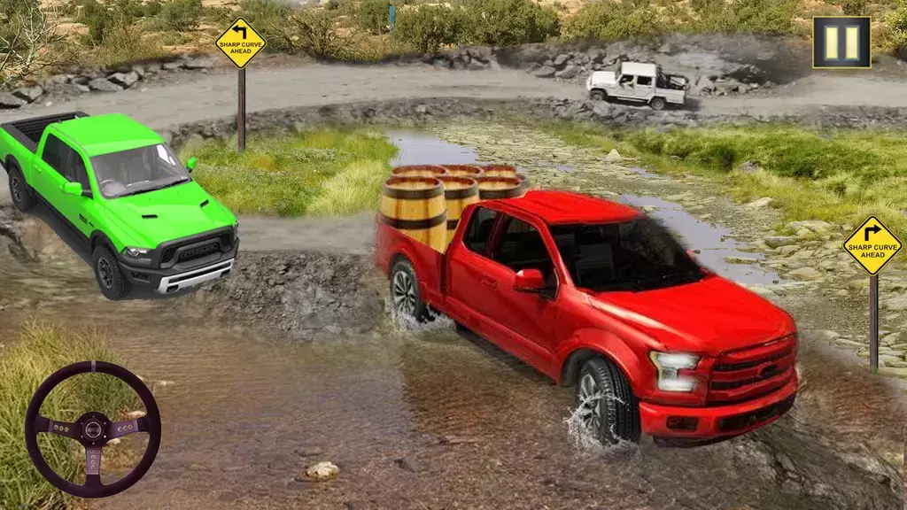 Pickup Truck Game: 4x4 Offroad स्क्रीनशॉट 2