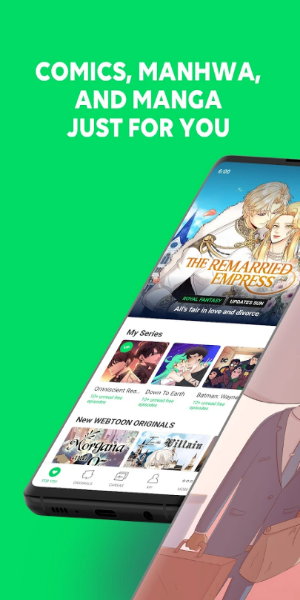 WEBTOON Captura de pantalla 1