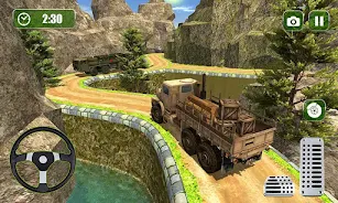 Offroad US Army Truck Driving スクリーンショット 4