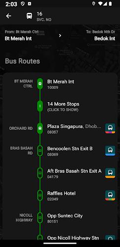 SG Bus Arrival Times Zrzut ekranu 4