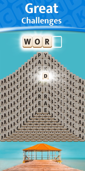 Wordjong Puzzle: Word Search Schermafbeelding 1