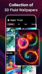 Magic Fluid: Live Wallpaper 3D Screenshot 3