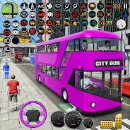 US Bus Simulator Bus Games 3D স্ক্রিনশট 3