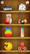 Fidget Toys 3D - Pop it Game Captura de pantalla 1