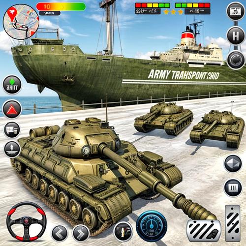 Army Transport Tank Ship Games স্ক্রিনশট 3