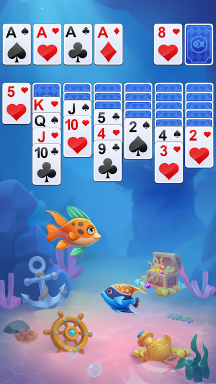 Solitaire Fish: Card Games Screenshot 1