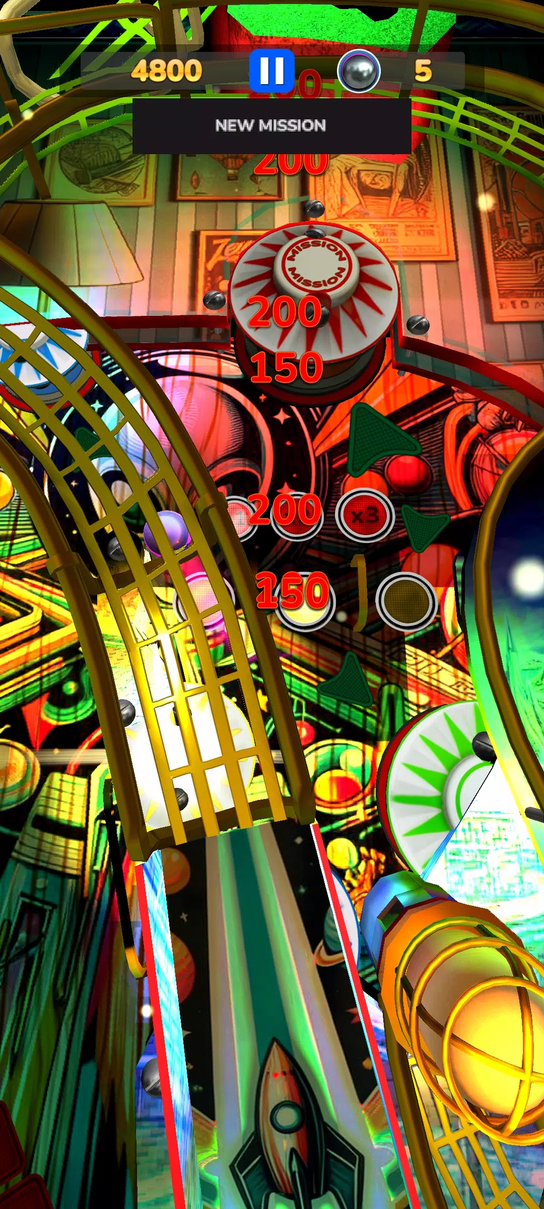 Pinball Neon Capture d'écran 1