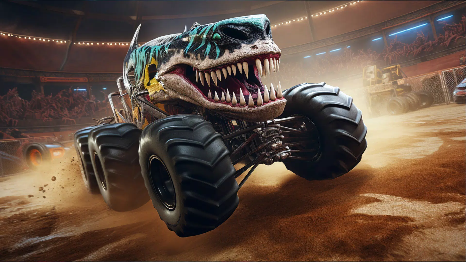 Crazy Monster Truck Games ภาพหน้าจอ 1