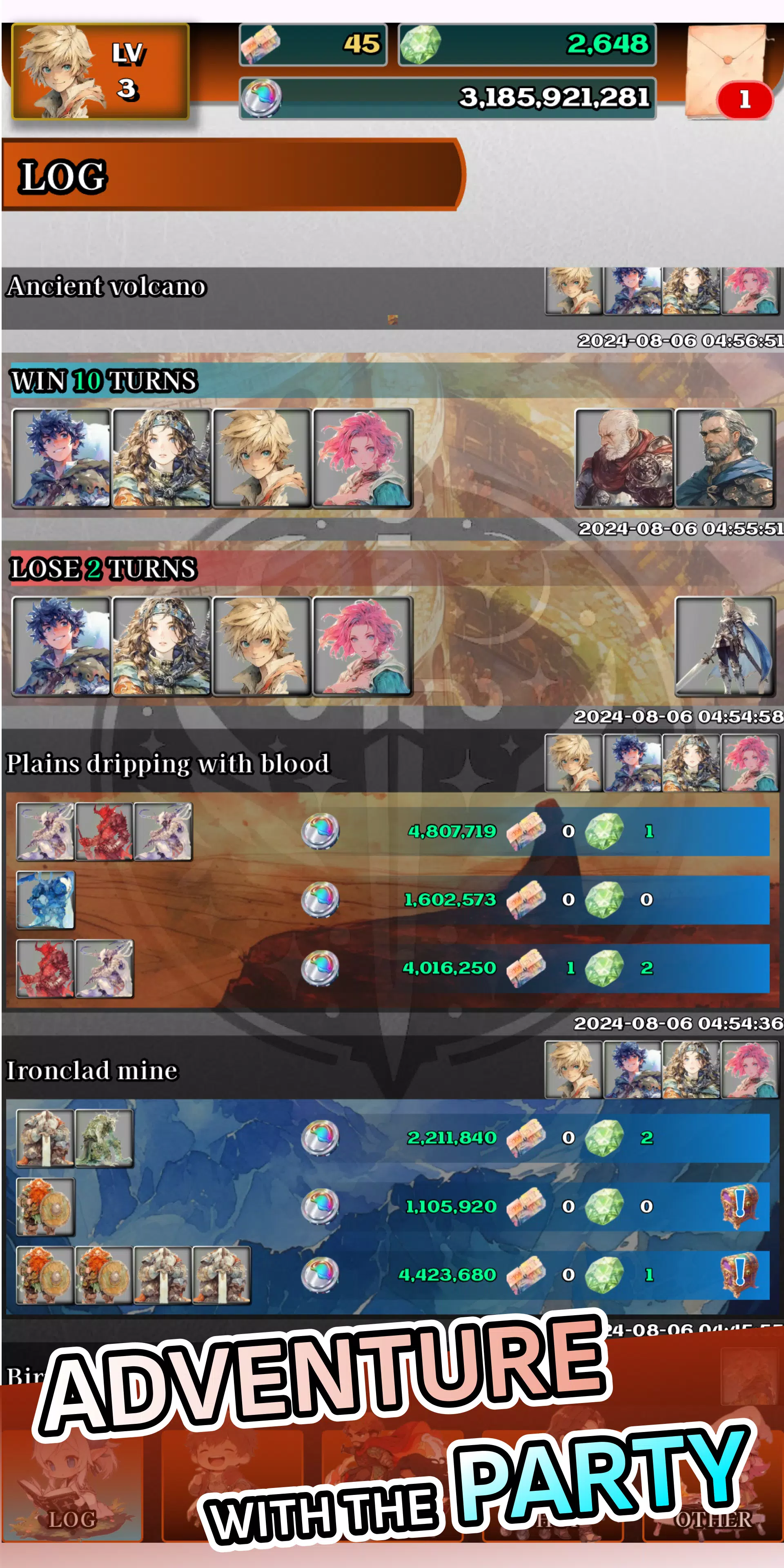LOG STORY X -kai- Screenshot 2