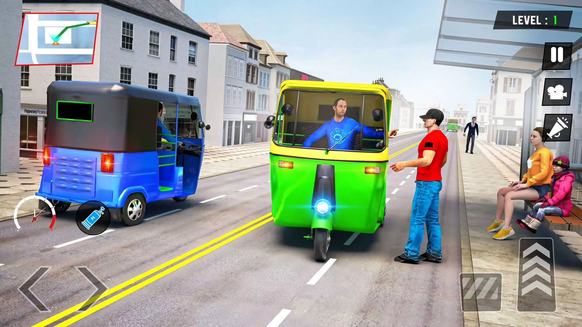 Tuk Tuk Rickshaw - Auto Game Screenshot 1