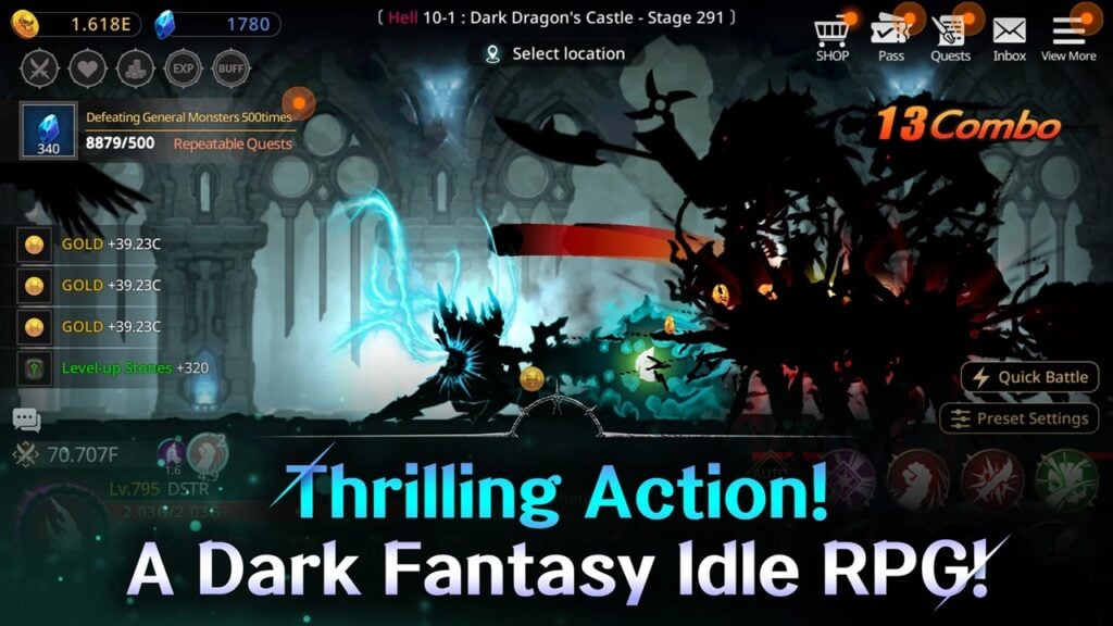 Dark Sword - The Rising adalah ARPG fantasi gelap baru dengan penjara bawah tanah yang mendebarkan!