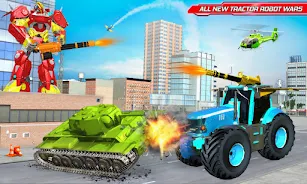 Hippo Robot Tank Robot Game Скриншот 2