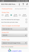 ESC POS USB Print service Screenshot 1
