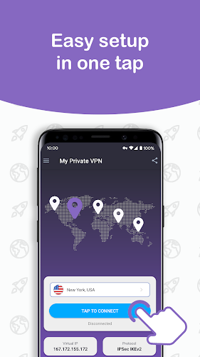 My Private VPN Tangkapan skrin 2