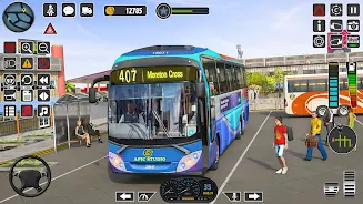 City Coach Bus Driving 2023 ဖန်သားပြင်ဓာတ်ပုံ 4