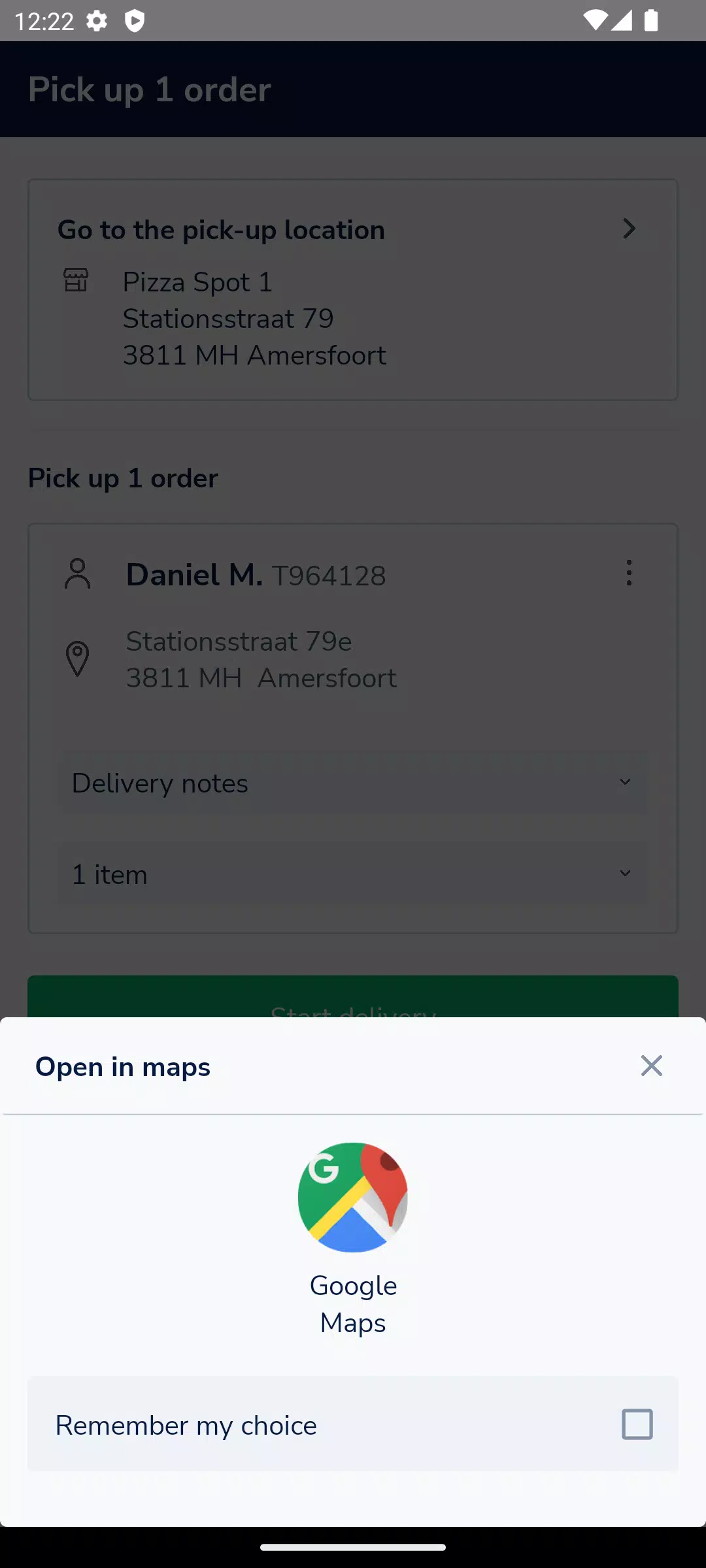 Deliverect for Couriers Screenshot 3