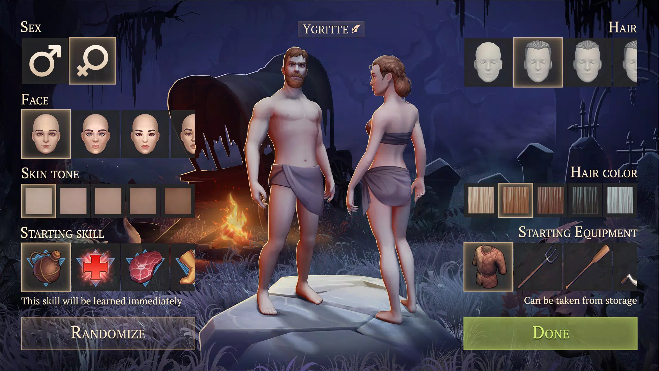 Grim Soul: Dark Survival RPG Captura de pantalla 1