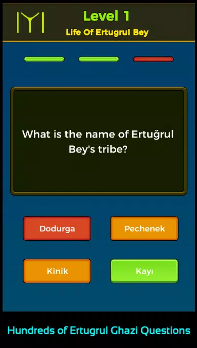 Ertugrul Ghazi Quiz Game Captura de tela 2